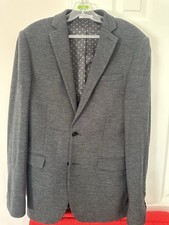 Express Men  s Photographer Blazer   Gray   Size M