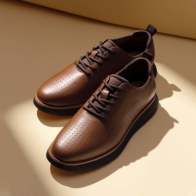 oxfords leather mens breathable casual dress shoes Men's Oxford Dress Shoes