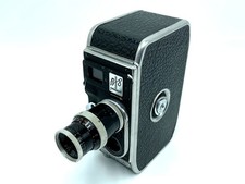 Bolex Paillard B8 Double 8mm Film Camera Yvar 36mm f/2.8 Black Movie Camera