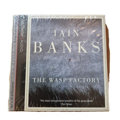 Iain Banks The Wasp Factory Hachette Audio 6 x CD Unabridged Audiobook
