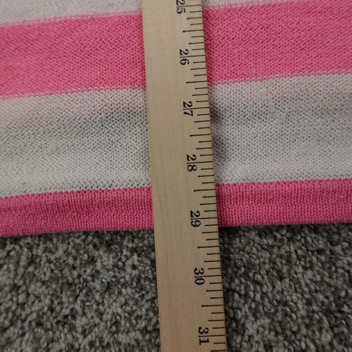 Lilly Pulitzer Sweater Womens XL Pink White Knit Pullover Sweatshirt Preppy Top - Picture 9 of 12