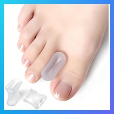 Gel Toe Spacers 16-Pack Toe Separators for Women Men Foot Care Bunion Relief