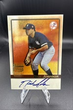 2001 Bowman Draft Picks & Prospects - Autographs Nick Johnson #BDPA-NJ (AU)