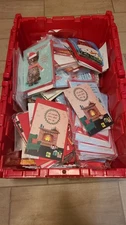 *NEW* Lot 500 (!) Bulk Christmas Holiday Greeting Cards Hallmark Envelopes #2