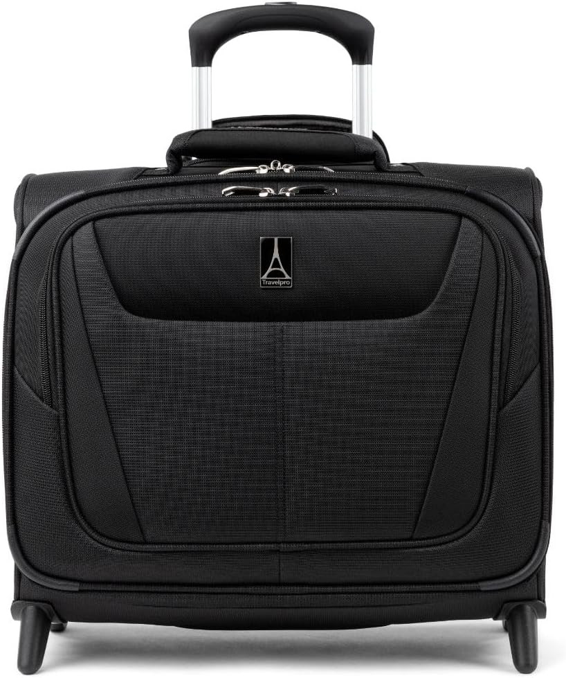 Maxlite 5 Softside Lightweight Rolling Underseat Tote Uprigh