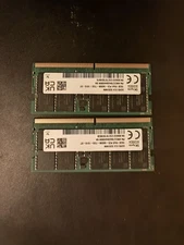 Hynix 32GB 1Rx8 PC5-5600B SODIMM DDR5-44800 262-Pin Non-ECC Laptop Memory RAM 1x