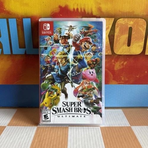 Super Smash Bros. Ultimate Nintendo Switch Game And Case