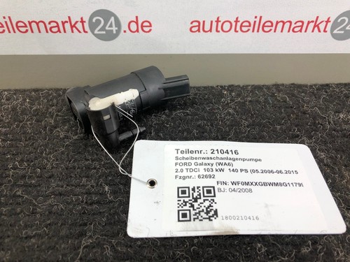 210416 Scheibenwaschanlagenpumpe FORD Galaxy (WA6) 2.0 TDCi