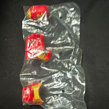 McDonald's Happy Meal Fast Food Premium Toy Figurine Red Yellow Sealed 2004