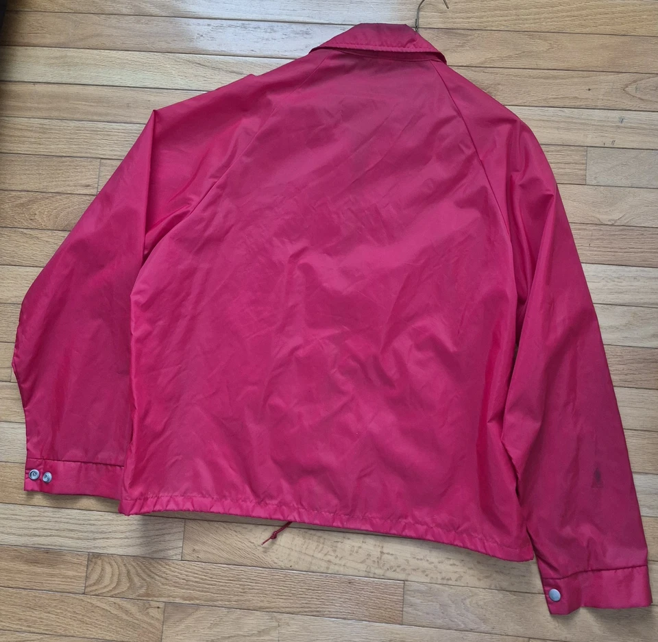 Chaqueta cortavientos vintage oficial Champion Spark Plug Racing y Anco talla X... Foto 2 de 4