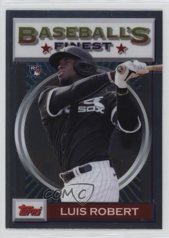 2020 Topps Finest Flashbacks Luis Robert #59 0q21