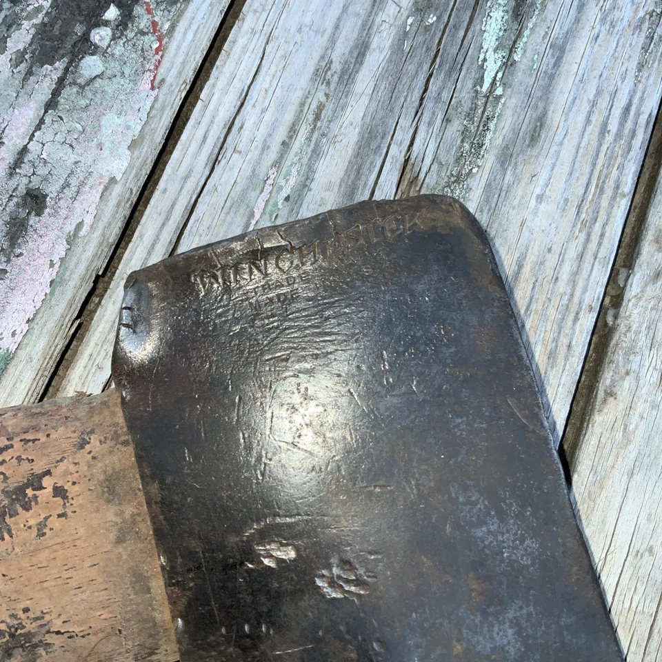 "Hacha Winchester cabeza biselada EE. UU. pesa más de 5 libras en total con mango 36"" acero" Foto 3 de 4
