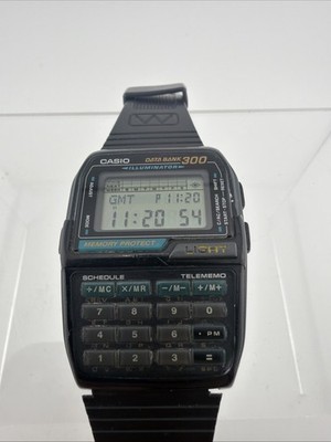 VINTAGE CASIO DBC-310 DATA BANK 300 CALCULATOR DIGITAL WATCH module 1478 