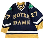 Ben Nelsen Game Worn Used Univerity of Notre Dame Hockey Jersey - 1993-1996