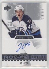 2016-17 Upper Deck Premier Rookie Auto 128/399 JC Lipon #61 Auto 2r7