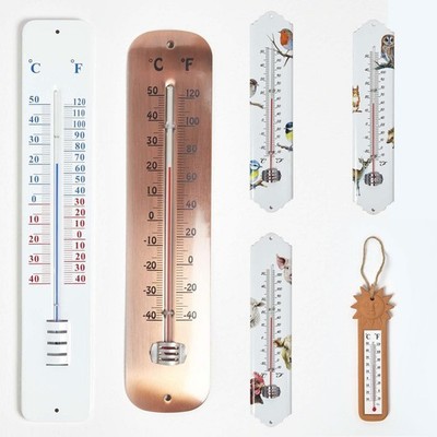 Großes Thermometer Wandmontage Außen Garten Temperaturanzeige