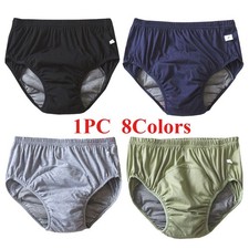 1 Pack Adults Washable Incontinence Underwear Diaper Pants Reusable Leak-proof