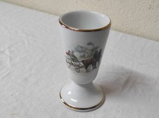 Ancien Mazagran en céramique  " Calèche "