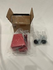 Seville Classics UltraHD Fixed Center Leveling Feet 2-Pack Red WEB747