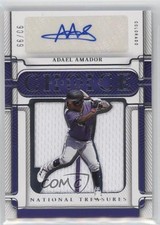 2023 Panini National Treasures Ecklar's Choice 90/99 Adael Amador Auto 1g0v