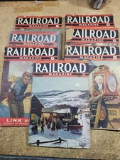 Lot of Vintage Railroad Magazines from the 19...