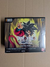 Dragon Ball Super TCG Box Fusion World FB03 FB-03 RAGING ROAR - Englisch
