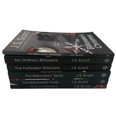 J S Scott Billionaire Sinclair Novels Book Lot Of 6 Trade Paperbacks EXCELLENT
