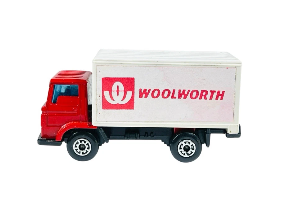 Camión de reparto Matchbox Lesney Superfast MB72 Woolworth Dodge con caja L Foto 2 de 4