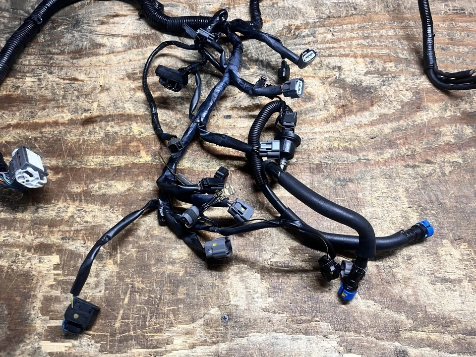 2006-2008 Mazda Miata MX-5 2.0L Automatic Wire Harness W/ Battery Sub Harness - Image 4 of 4
