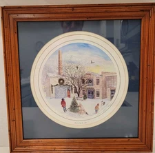 James Milton Smith Shortcut By The Mill Signed Print 553/950 Framed Cedarburg WI