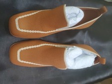 Vivaia Women's Brown Square Toe Block Heel, Size 37, US 7