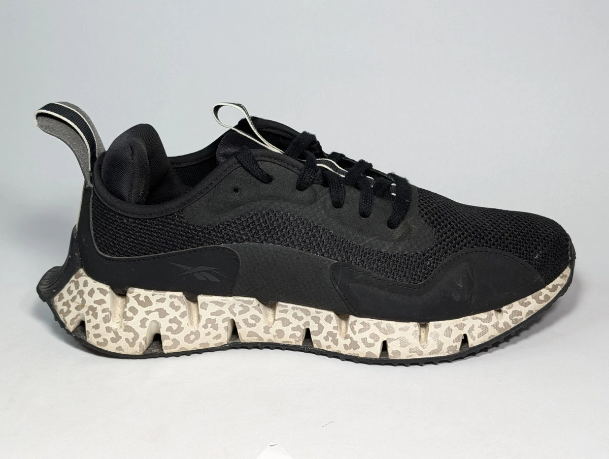 Reebok Zig Dynamica Black Animal Print W for sale | eBay