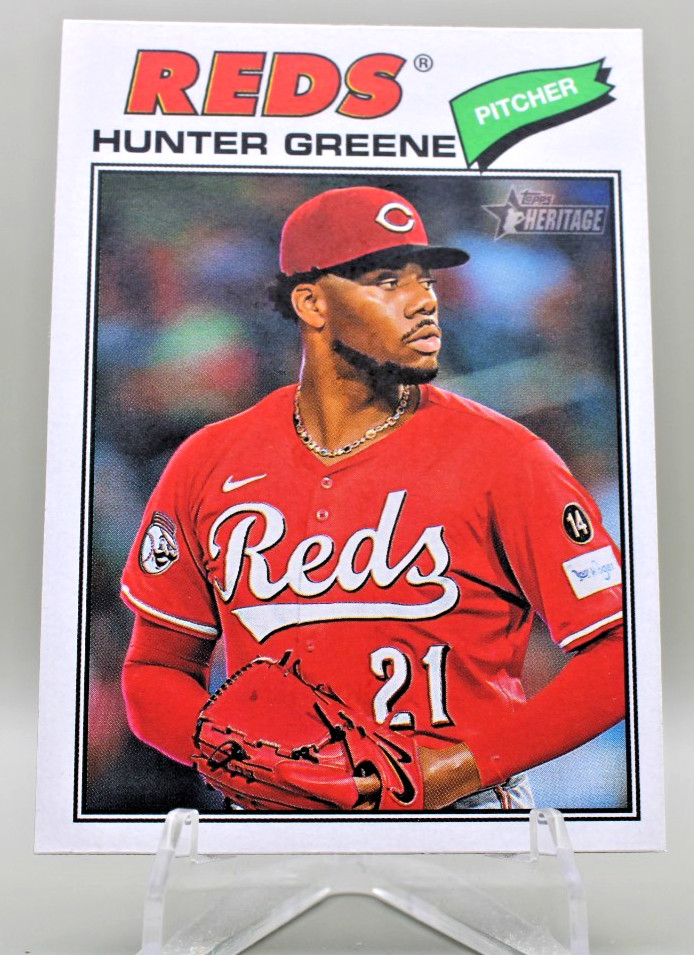 2026 Topps Heritage - Hunter Greene #53 Reds