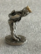 Hudson Pewter Villagers Nativity Jason (Bending King) HTF Excellent Condition.