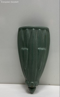 Wall Hanging Pottery Vase 11 X 6 X 2