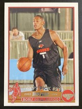 Boris Diaw 2003-04 Topps Basketball Rookie Card Atlanta Hawks #241