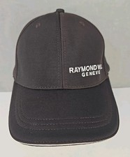 Raymond Weil Geneve Geneva watch company hat black performance fabric cap