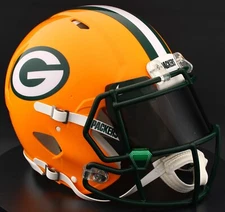 GREEN BAY PACKERS NFL Riddell Speed Full Size REPLICA Football Helmet