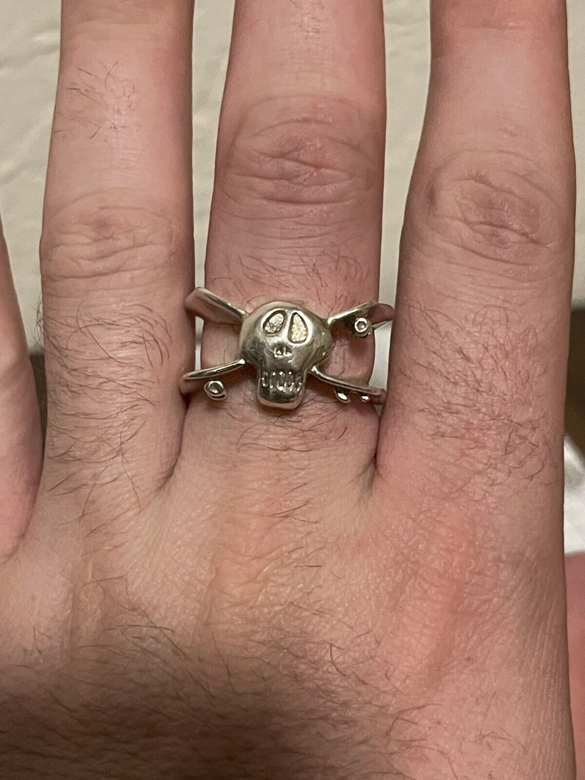 Stussy Ring Sterling Silver Skull Ring - image 7