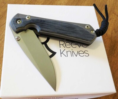 CHRIS REEVE L31-1200 Titanium Micarta Lrg Sebenza 31 Magnacut Blade Knife/Knives