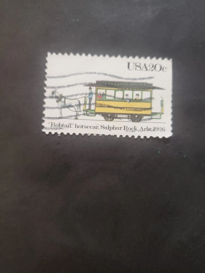 EE. UU. Transporte Temático Barcos Coches y Trenes 12 Estampillas en Total Usadas Gran Variedad Foto 3 de 4