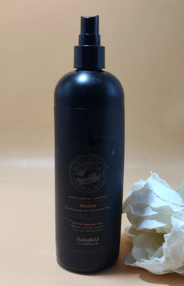 Tweak'd By Nature Restore Revitalizing Hair treatment Mist 16 oz New With Pump  - Image 3 of 4