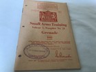 SCOTTISH "Z" AA ROCKET BATTERY GRENADES WW2  ORIGINAL MANUAL — photo 1