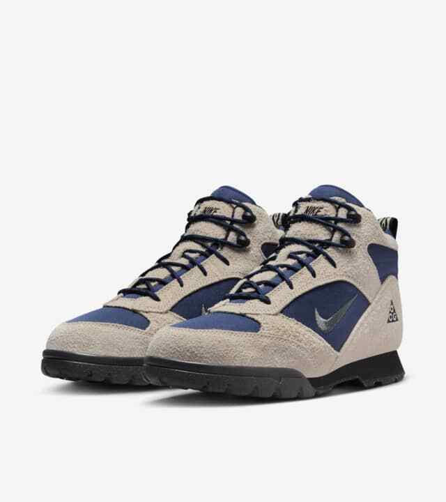 FD0212-100 Nike ACG Torre Mid Light Orewood Brown and Navy (Men's