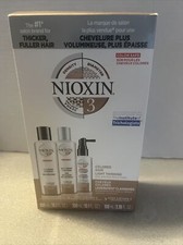 3pc Nioxin 3 Color Safe CLEANSER Conditioner TREATMENT Light Thinning Hair NIB