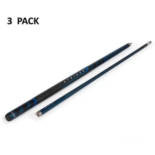 (3 Pack) Classic Sport 58 in. Striker 2-Piece Composite Billiard Cue Pool Stick