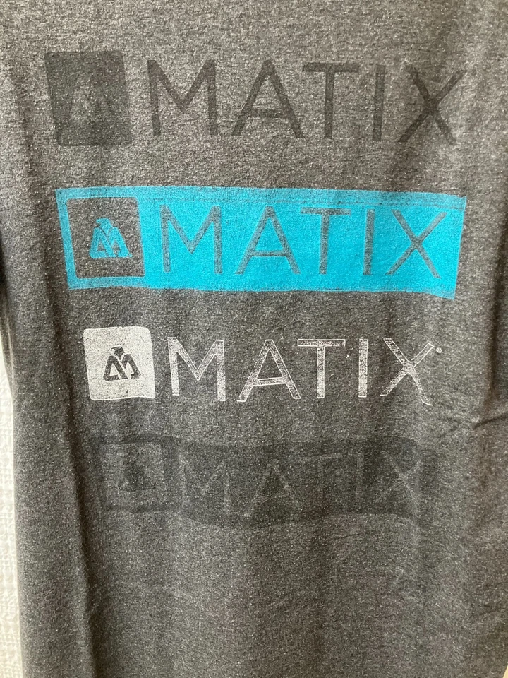Camiseta Matix Para Hombre Talla M Logo Gráfico Monopatín Manga Corta 100% Algodón Foto 4 de 4