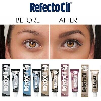 RefectoCil &amp; Eyelash Tint 15ml - NATURAL BROWN No. [ Pack of 2 |