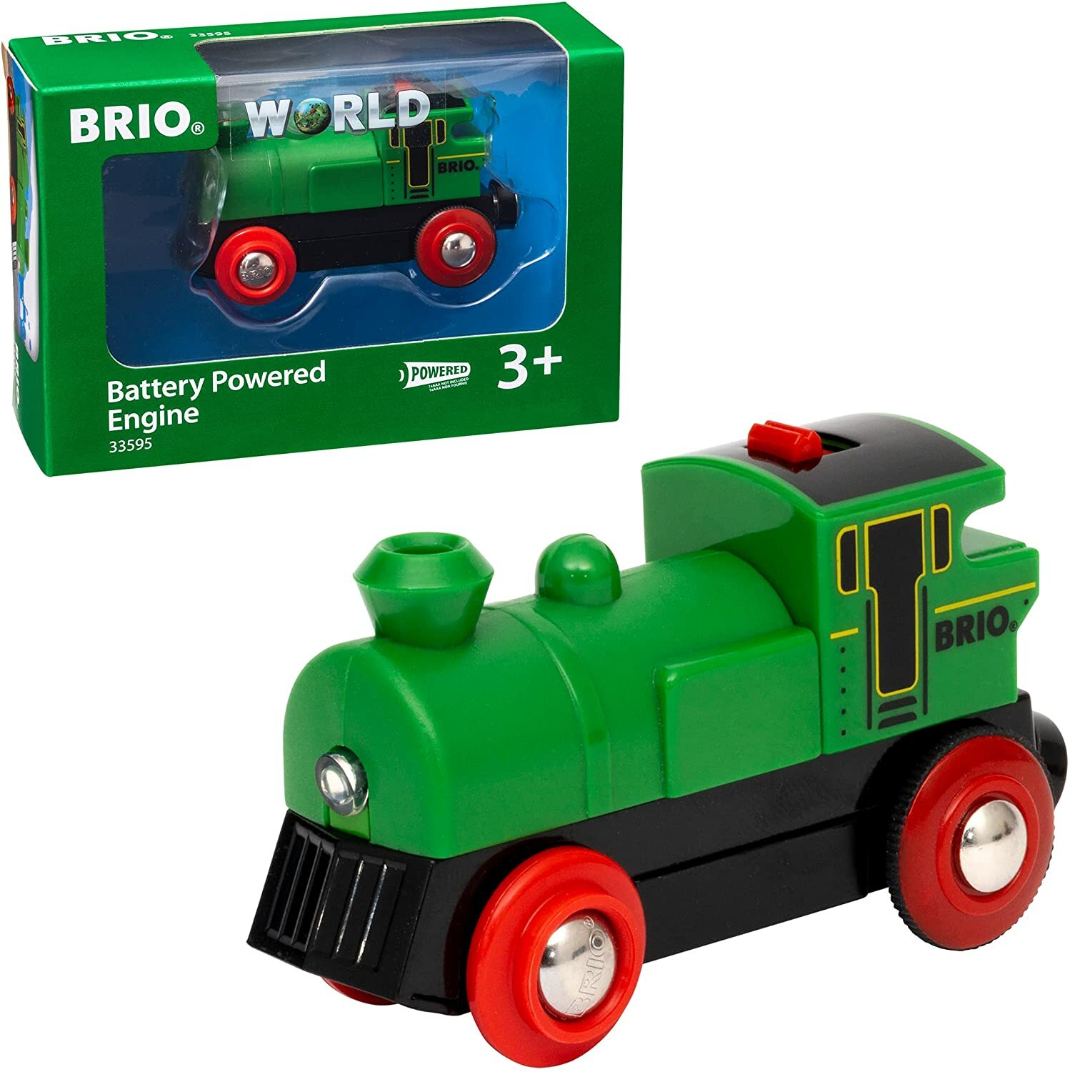 BRIO WORLD 33595 Speedy Green Batterielok 3+ Jahre - Image 2