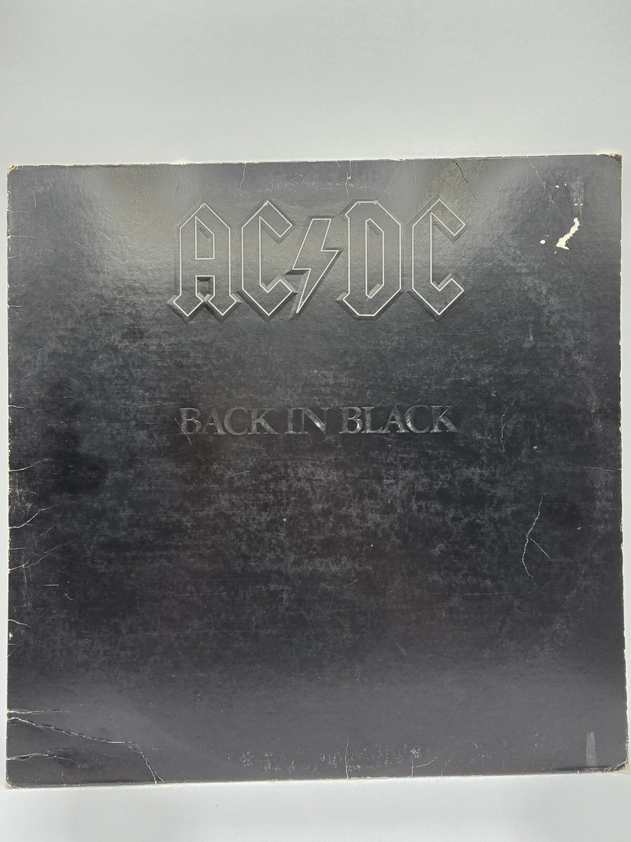 AC/DC: Back in Black US Atlantic Embossed SD 16018 '80 Hard Rock